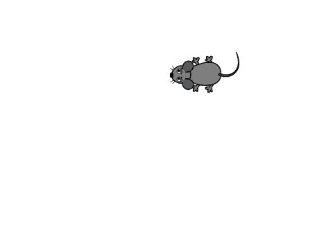 マウスの方を向いてゆっくり追う のサムネイル